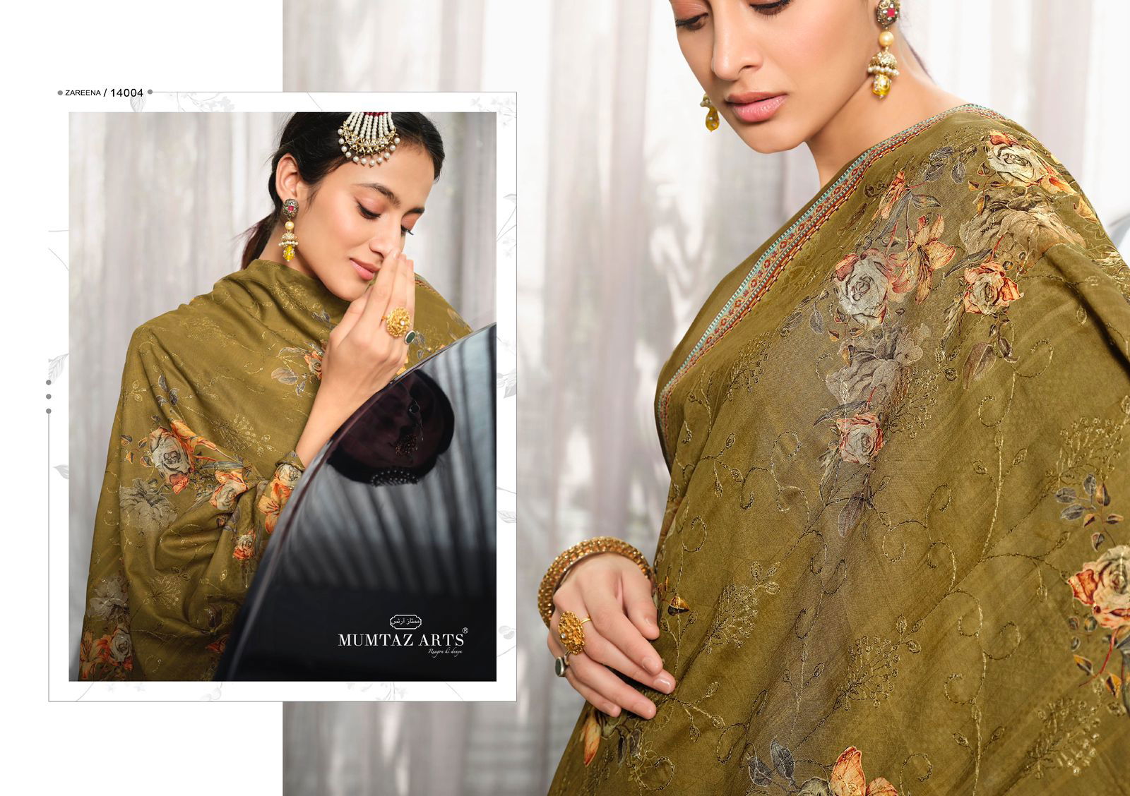 Mumtaz Zareena Fancy Wear Embroidered Designer Wholesale Printed Salwar Suits